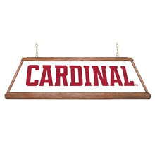 Load image into Gallery viewer, Stanford Cardinal: Cardinal - Premium Wood Pool Table Light - The Fan-Brand