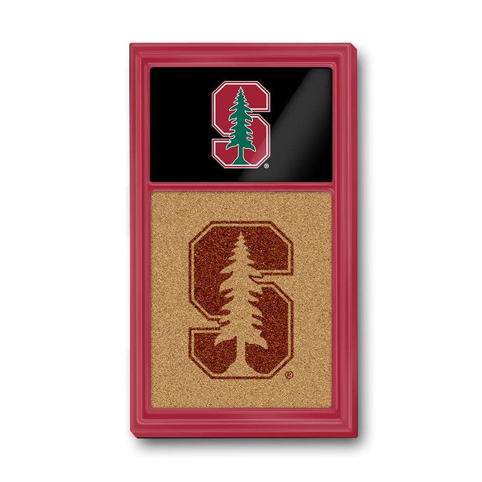 Stanford Cardinal: Dual Logo - Cork Note Board - The Fan-Brand