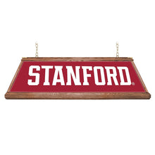 Load image into Gallery viewer, Stanford Cardinal: Premium Wood Pool Table Light - The Fan-Brand