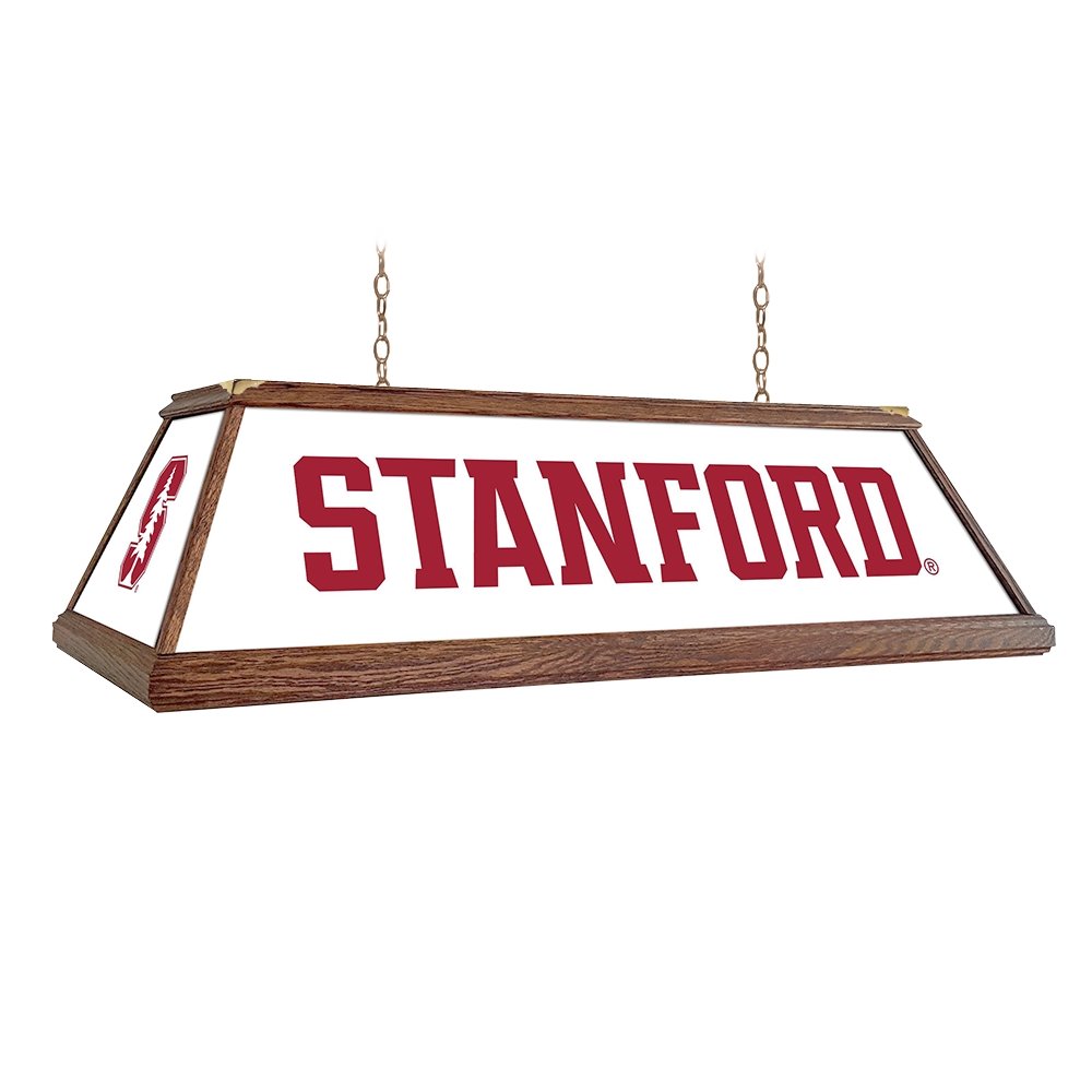 Stanford Cardinal: Premium Wood Pool Table Light - The Fan-Brand