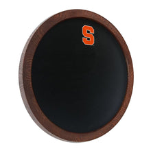 Load image into Gallery viewer, Syracuse Orange: Chalkboard &quot;Faux&quot; Barrel Top Sign - The Fan-Brand
