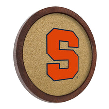 Load image into Gallery viewer, Syracuse Orange: &quot;Faux&quot; Barrel Framed Cork Board - The Fan-Brand