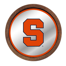 Load image into Gallery viewer, Syracuse Orange: Mirrored Barrel Top Mirrored Wall Sign - The Fan-Brand