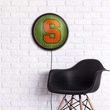 Load image into Gallery viewer, Syracuse Orange: On the 50 - Slimline Lighted Wall Sign - The Fan-Brand