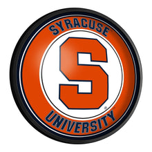 Load image into Gallery viewer, Syracuse Orange: Round Slimline Lighted Wall Sign - The Fan-Brand