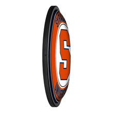 Load image into Gallery viewer, Syracuse Orange: Round Slimline Lighted Wall Sign - The Fan-Brand