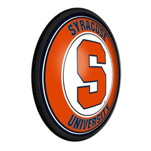 Load image into Gallery viewer, Syracuse Orange: Round Slimline Lighted Wall Sign - The Fan-Brand