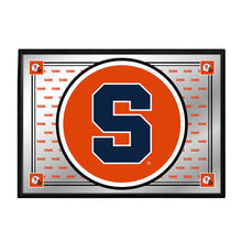 Load image into Gallery viewer, Syracuse Orange: Team Spirit - Framed Mirrored Wall Sign - The Fan-Brand