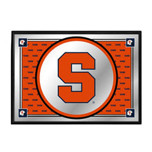 Load image into Gallery viewer, Syracuse Orange: Team Spirit - Framed Mirrored Wall Sign - The Fan-Brand