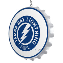 Load image into Gallery viewer, Tampa Bay Lightning: Bottle Cap Dangler - The Fan-Brand