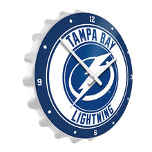 Load image into Gallery viewer, Tampa Bay Lightning: Bottle Cap Wall Clock - The Fan-Brand