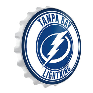 Tampa Bay Lightning: Bottle Cap Wall Sign - The Fan-Brand