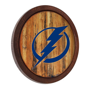 Tampa Bay Lightning: "Faux" Barrel Top Sign - The Fan-Brand