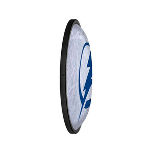 Tampa Bay Lightning: Ice Rink - Oval Slimline Lighted Wall Sign - The Fan-Brand