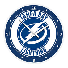 Load image into Gallery viewer, Tampa Bay Lightning: Modern Disc Wall Clock - The Fan-Brand