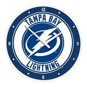 Tampa Bay Lightning: Modern Disc Wall Clock - The Fan-Brand