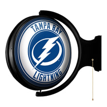 Load image into Gallery viewer, Tampa Bay Lightning: Original Round Rotating Lighted Wall Sign - The Fan-Brand