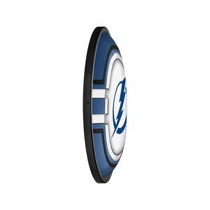 Tampa Bay Lightning: Oval Slimline Lighted Wall Sign - The Fan-Brand