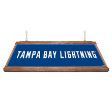 Load image into Gallery viewer, Tampa Bay Lightning: Premium Wood Pool Table Light - The Fan-Brand