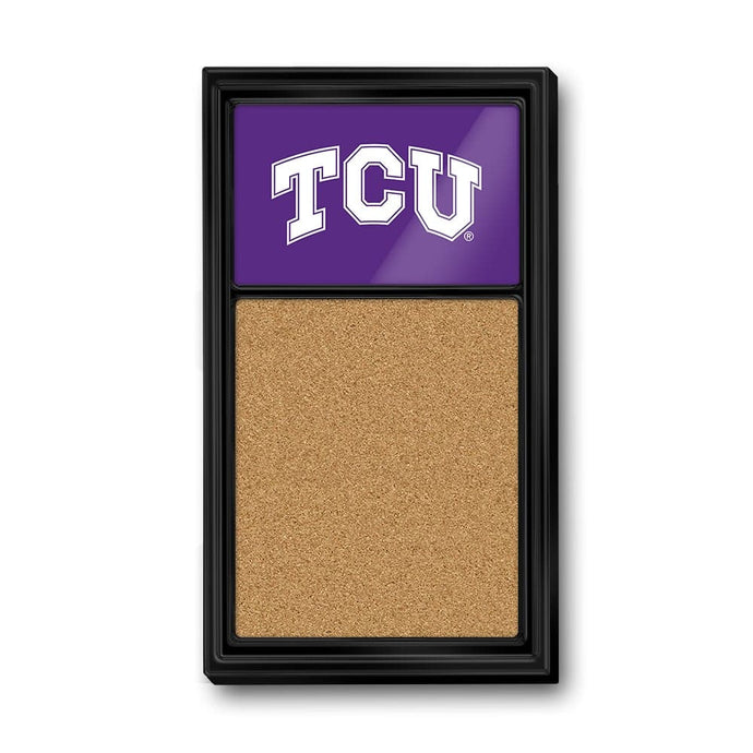 TCU Horned Frogs: Cork Note Board - The Fan-Brand