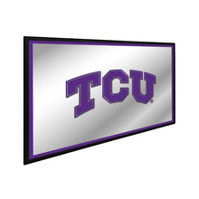 Load image into Gallery viewer, TCU Horned Frogs: Framed Mirrored Wall Sign - The Fan-Brand