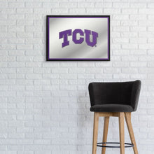 Load image into Gallery viewer, TCU Horned Frogs: Framed Mirrored Wall Sign - The Fan-Brand