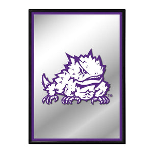 TCU Horned Frogs: Mascot - Framed Mirrored Wall Sign - The Fan-Brand