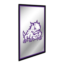 Load image into Gallery viewer, TCU Horned Frogs: Mascot - Framed Mirrored Wall Sign - The Fan-Brand