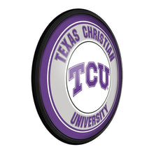 Load image into Gallery viewer, TCU Horned Frogs: Round Slimline Lighted Wall Sign - The Fan-Brand