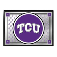 Load image into Gallery viewer, TCU Horned Frogs: Team Spirit - Framed Mirrored Wall Sign - The Fan-Brand