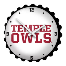 Load image into Gallery viewer, Temple Owls: Bottle Cap Wall Clock - The Fan-Brand