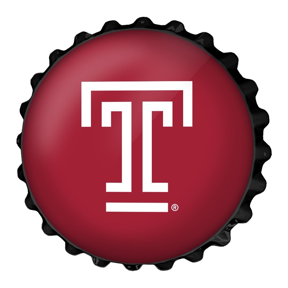 Temple Owls: Bottle Cap Wall Sign - The Fan-Brand