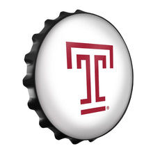 Load image into Gallery viewer, Temple Owls: Bottle Cap Wall Sign - The Fan-Brand