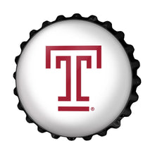 Load image into Gallery viewer, Temple Owls: Bottle Cap Wall Sign - The Fan-Brand