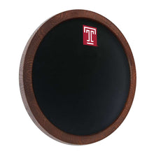 Load image into Gallery viewer, Temple Owls: Chalk &quot;Faux&quot; Barrel Top Sign - The Fan-Brand