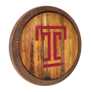 Temple Owls: "Faux" Barrel Top Sign - The Fan-Brand