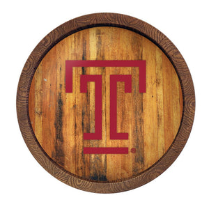 Temple Owls: "Faux" Barrel Top Sign - The Fan-Brand