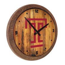 Load image into Gallery viewer, Temple Owls: &quot;Faux&quot; Barrel Top Wall Clock - The Fan-Brand