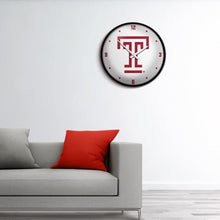 Load image into Gallery viewer, Temple Owls: Modern Disc Wall Clock - The Fan-Brand