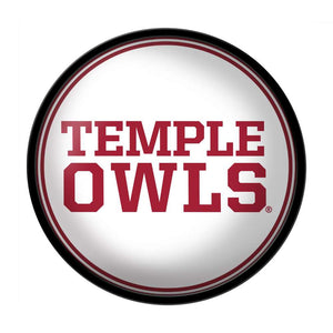 Temple Owls: Modern Disc Wall Sign - The Fan-Brand