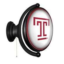 Load image into Gallery viewer, Temple Owls: Original Oval Rotating Lighted Wall Sign - The Fan-Brand