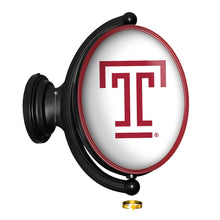 Load image into Gallery viewer, Temple Owls: Original Oval Rotating Lighted Wall Sign - The Fan-Brand