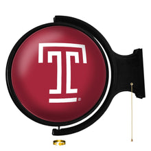 Load image into Gallery viewer, Temple Owls: Original Round Rotating Lighted Wall Sign - The Fan-Brand