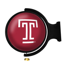 Load image into Gallery viewer, Temple Owls: Original Round Rotating Lighted Wall Sign - The Fan-Brand