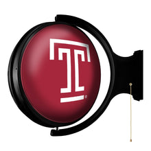 Load image into Gallery viewer, Temple Owls: Original Round Rotating Lighted Wall Sign - The Fan-Brand