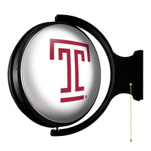 Load image into Gallery viewer, Temple Owls: Original Round Rotating Lighted Wall Sign - The Fan-Brand