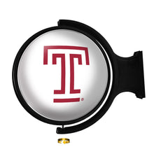 Load image into Gallery viewer, Temple Owls: Original Round Rotating Lighted Wall Sign - The Fan-Brand