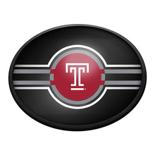 Load image into Gallery viewer, Temple Owls: Oval Slimline Lighted Wall Sign - The Fan-Brand