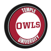 Load image into Gallery viewer, Temple Owls: Owls - Modern Disc Wall Sign - The Fan-Brand