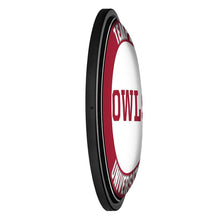 Load image into Gallery viewer, Temple Owls: Owls - Round Slimline Lighted Wall Sign - The Fan-Brand
